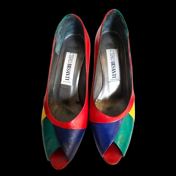 💫❤️80's Colorblock Pump - Picture 4 of 5